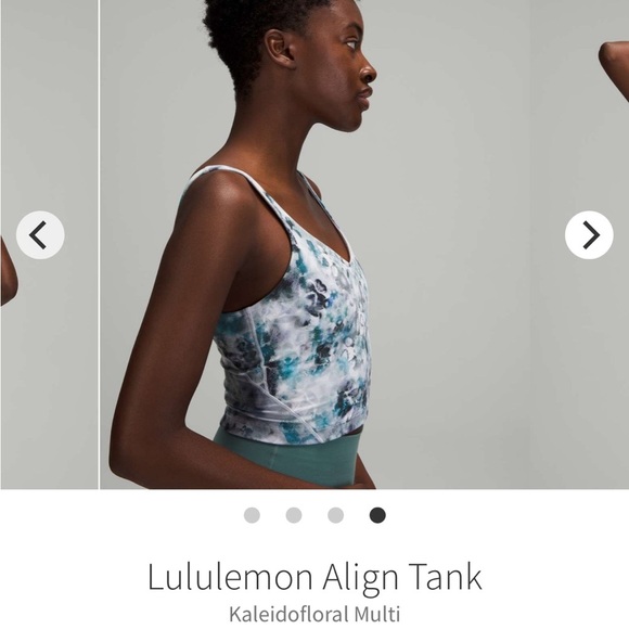 Lululemon Align Tank Kaleidofloral Multi size 6 - Picture 12 of 13